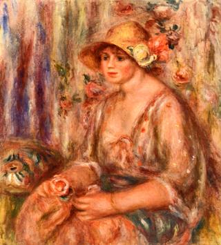 Woman in Muslin Dress