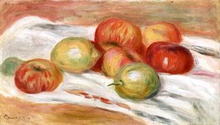 Apples and Lemons on a Cloth
