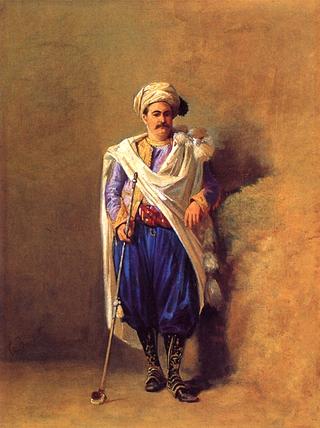 Nathan Stora in Algerian Dress