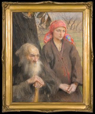 Autumn. Senility and youth