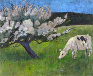 La vache blanche