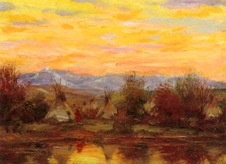 Evening Camp - Blackfoot Res