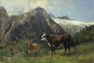 Landscape with Cows