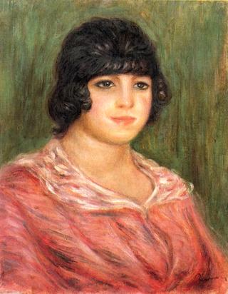 Young Girl in a Red Blouse