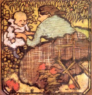 Woman with Nipper