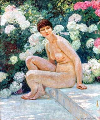 Young Woman in the Garden