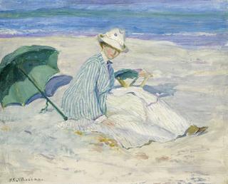 Lady on a Beach