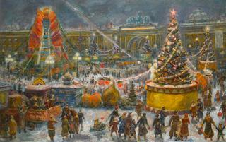 New Year Celebrations on Palace Square