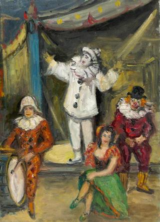 A scene from "Pagliacci"