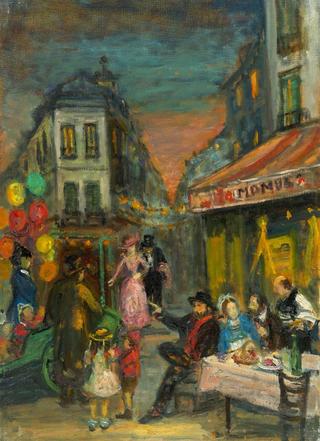 A scene from "La Boheme"