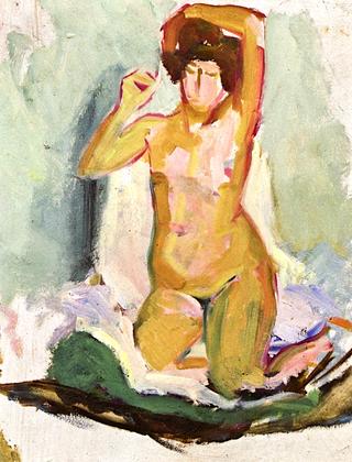 Kneeling Nude