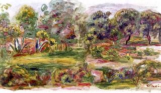 Landscape near Cagnes