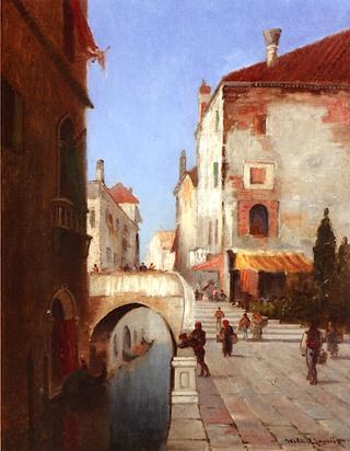 A Canal in Venice
