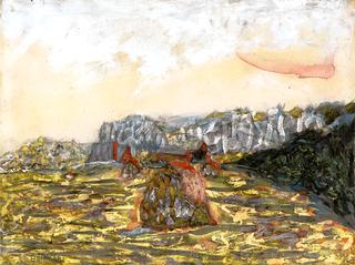Landscape with Haystacks