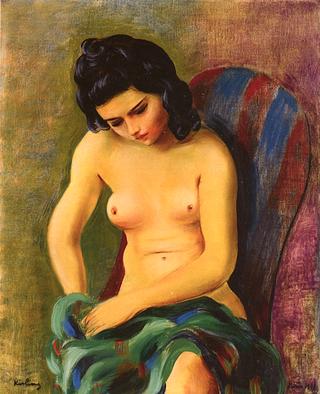Seated Female Nude