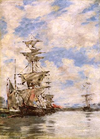 Sailboats in Port