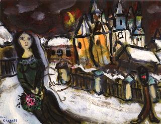 Village in the Snow
