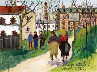 Landscape of Alfortville