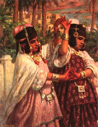 Dancers at Bou Saada