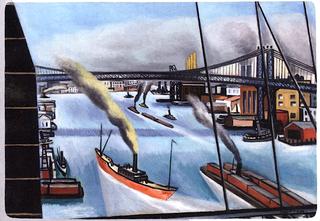 View from Brooklyn Bridge No. 1