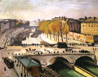 The Saint-Michel Bridge and the Qua des Grands Augustins