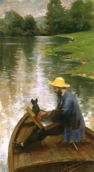 Man Sketching