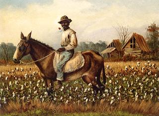 Man with Pipe on a Horse