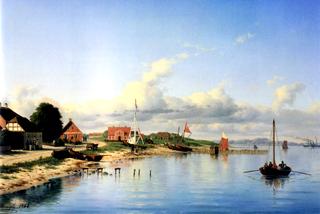 Scene from Vedbæk, Denmark