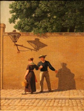 A Sailor taking Leave of His Girlfriend