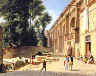 The Landscape under the Aqueduct at Arcueil near Paris
