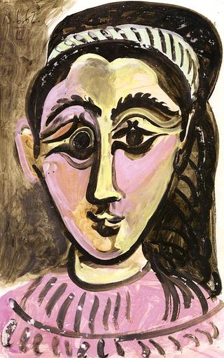 Head of a Woman, Face