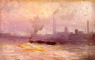 Ship Canal, Sunset