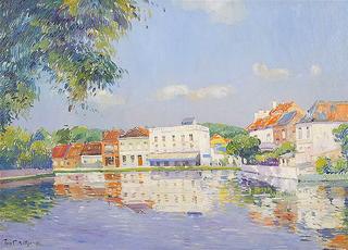 Houses by the Lake