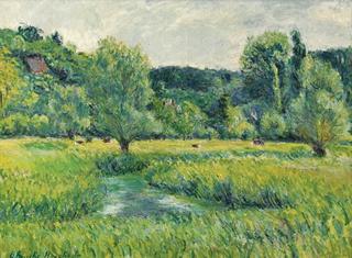 The Epte through a Pasture