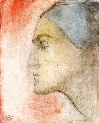 Self-Portrait in Profile, Facing Left