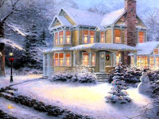 Christmas house