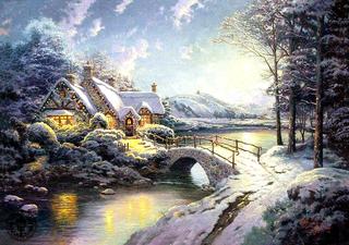Christmas moonlight