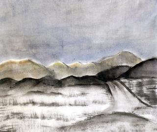 Path among a Chain of Yellow Dunes