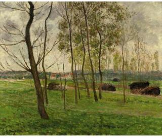 Landscape with Trees