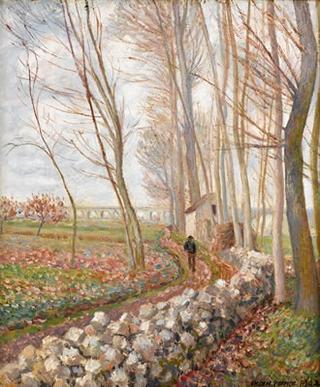 Lane of Poplars, Moret-sur-Loing