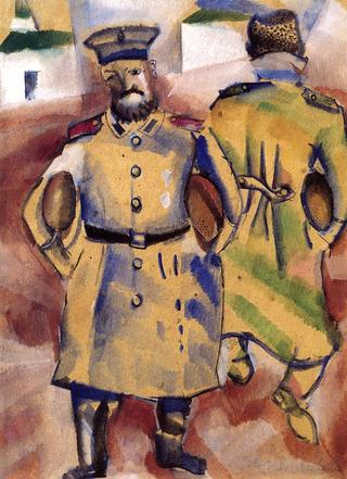 Soldiers with Bread