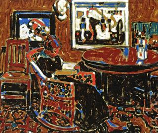 Interior with Paintings