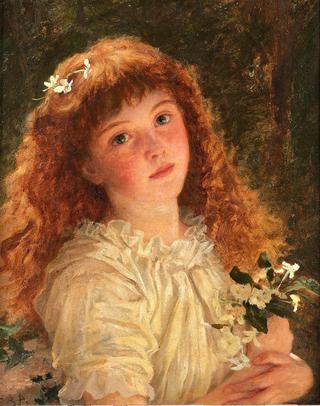 The young flower girl