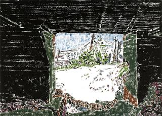 From A German Gun-pit at Bailleul, East of Vimy