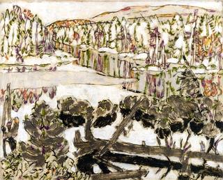 Pond at Big Moose