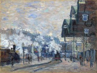 Gare Saint-Lazare, outside view