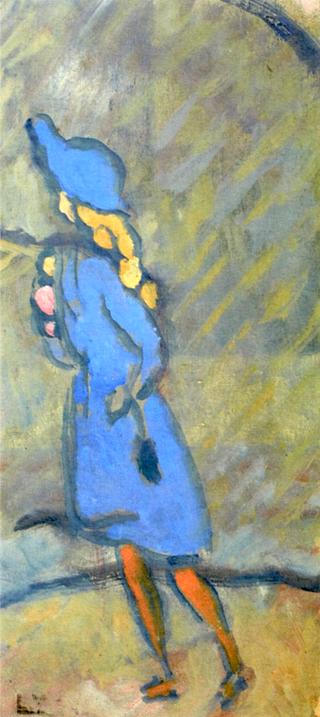 Girl in Blue