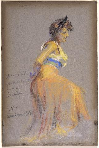 Model in Yellow