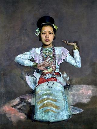 Burmese dancer