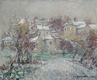 Snow, Pontoise